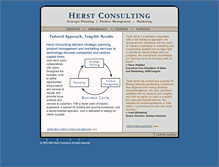 Tablet Screenshot of consulting.herst.com